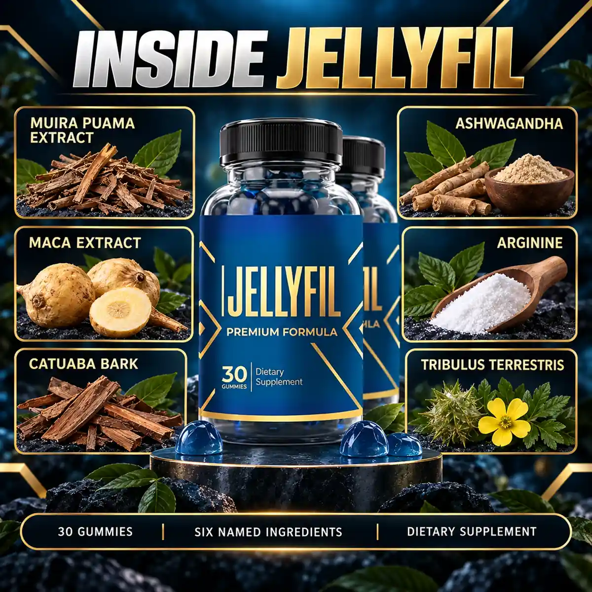 The supplier's own graphic showing what is inside JellyFil