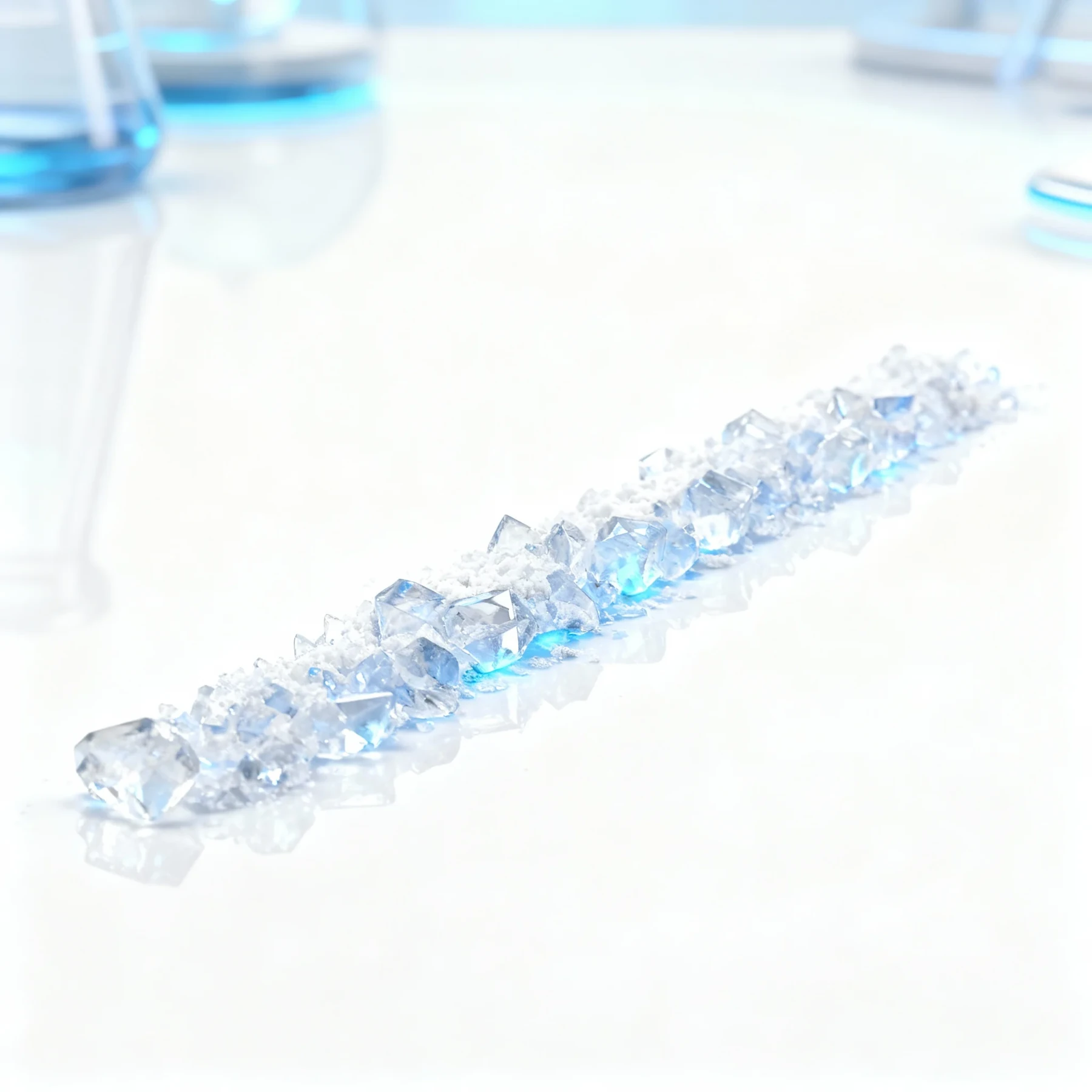 Crystalline L-arginine powder, the amino acid in the JellyFil formula