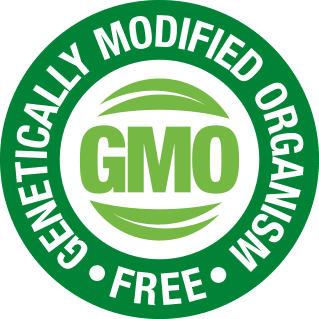 JellyFil genetically modified organism free badge