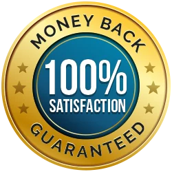 JellyFil 100 percent money-back satisfaction guarantee seal