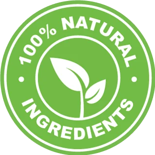 JellyFil 100 percent natural ingredients badge