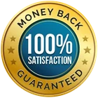 Money-back guarantee badge